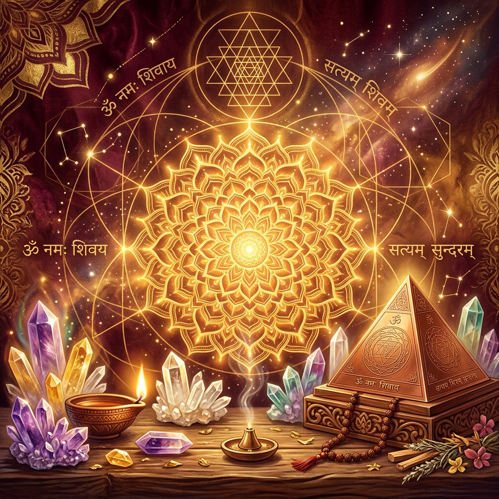 Vedic Spiritual Mandala Altar